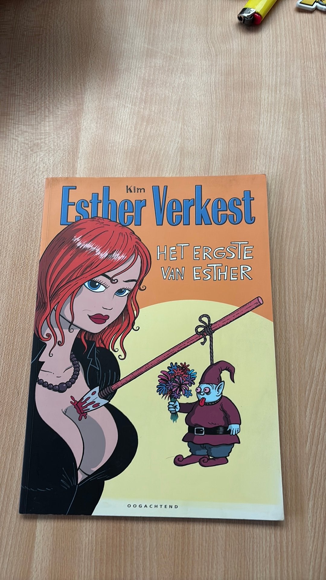 Strip. Esther verkest (het ergste van esther), Eén stripboek, Verzenden, Gelezen