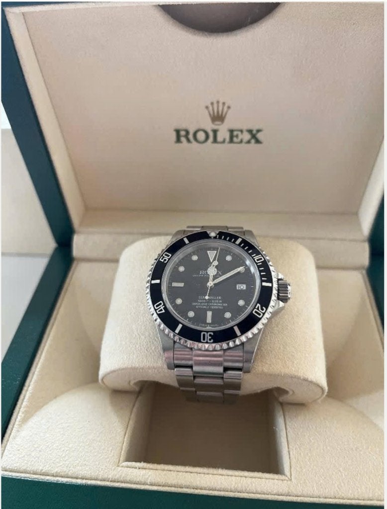 Rolex Sea-Dweller 16600 (2000) Full Set + Rolex Service, Handtassen en Accessoires, Horloges | Heren, Ophalen of Verzenden, Zo goed als nieuw