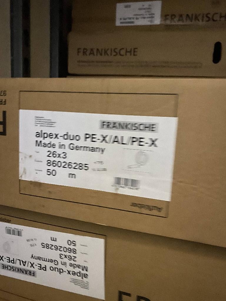 Tube multicouche FRANKISCHE 50m 26x3 mm, Ophalen