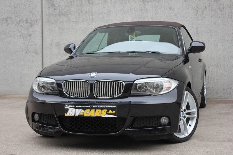 BMW 118i Cabrio M pakket Limited Edition, Auto's, 1995 cc, 4 cilinders, Cabriolet, Zwart