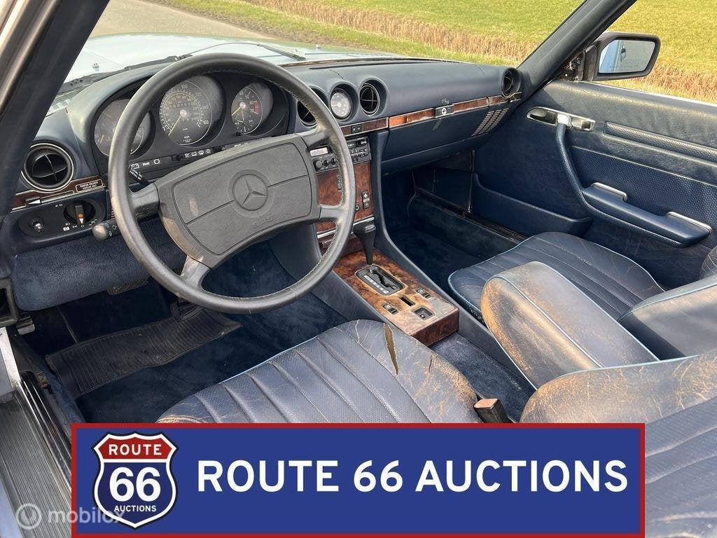 Mercedes-Benz 560 SL | 1987 | Route 66 Auctions, Auto's, Zwart, Mercedes-Benz, Bedrijf, Handgeschakeld