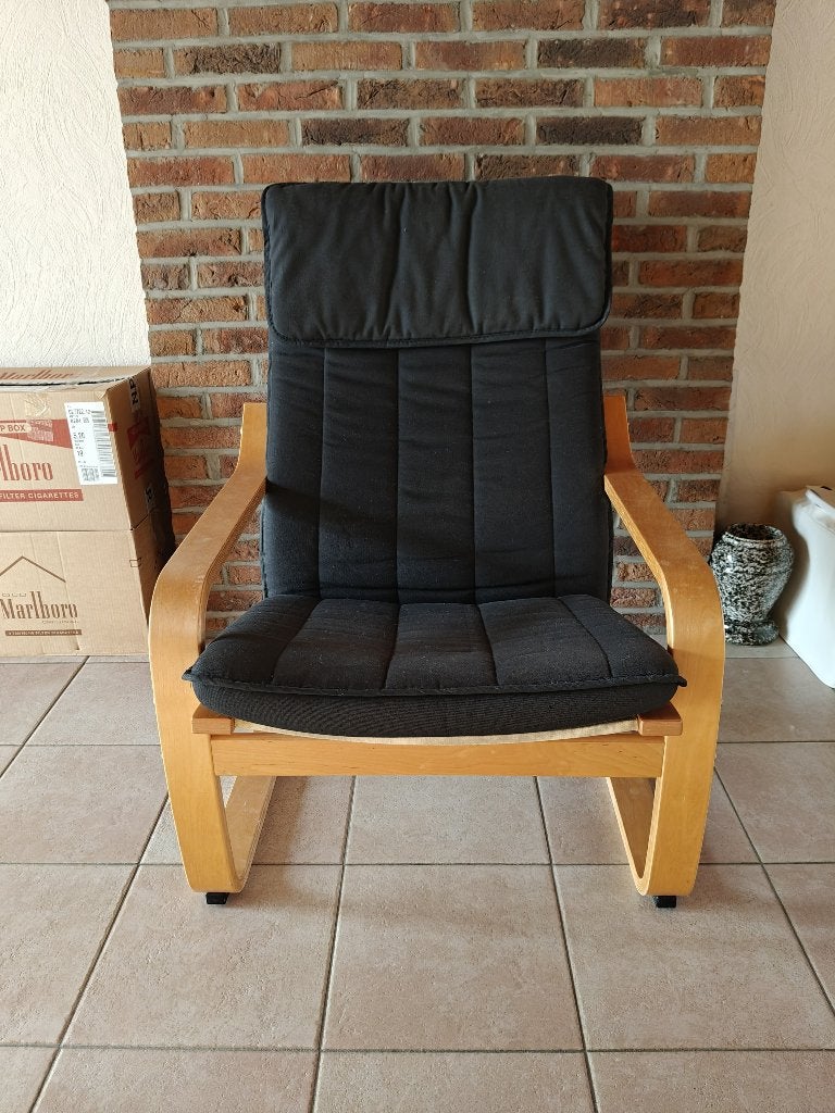 Relax zetel Poäng van Ikea, Ophalen