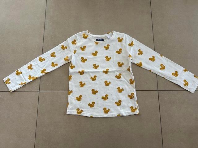 T-shirt Okaidi maat 128, Enfants & Bébés, Vêtements enfant | Taille 128, Chemise ou À manches longues, Comme neuf, Fille, Okaïdi