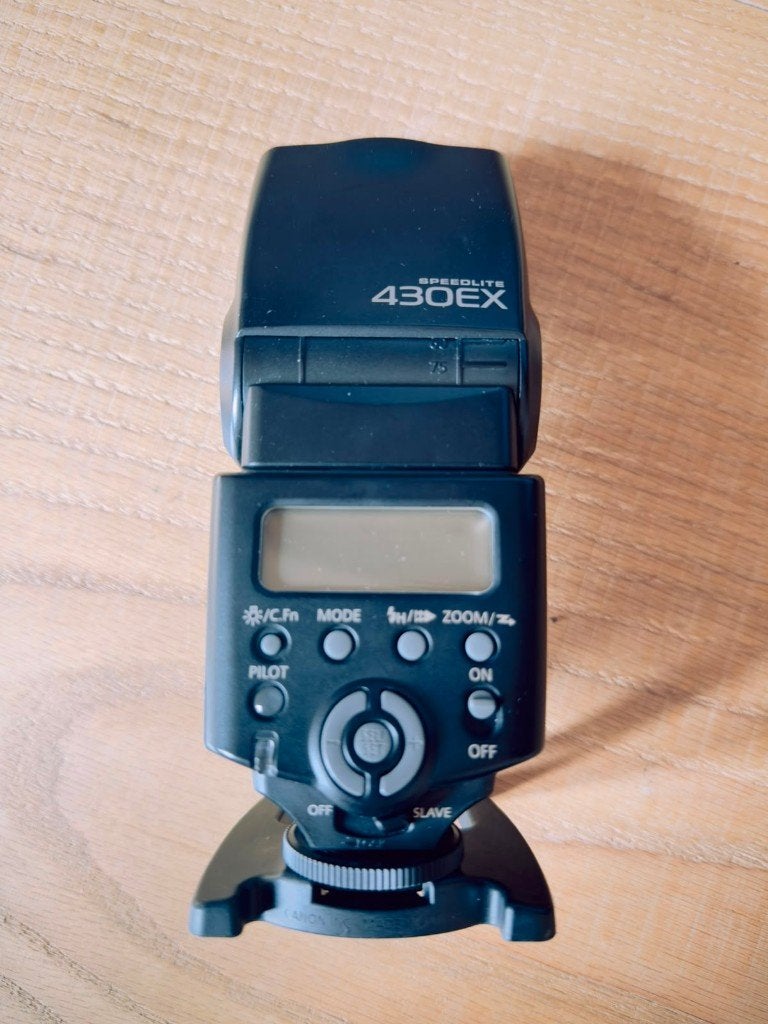 Canon Speedlite 430EX flitser, Audio, Tv en Foto, Foto | Flitsers, Ophalen, Canon, Canon, Externe flitser