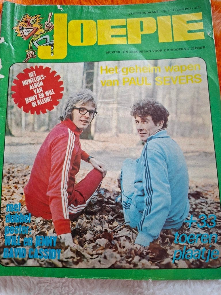 Joepie 1973  magazine, Envoi