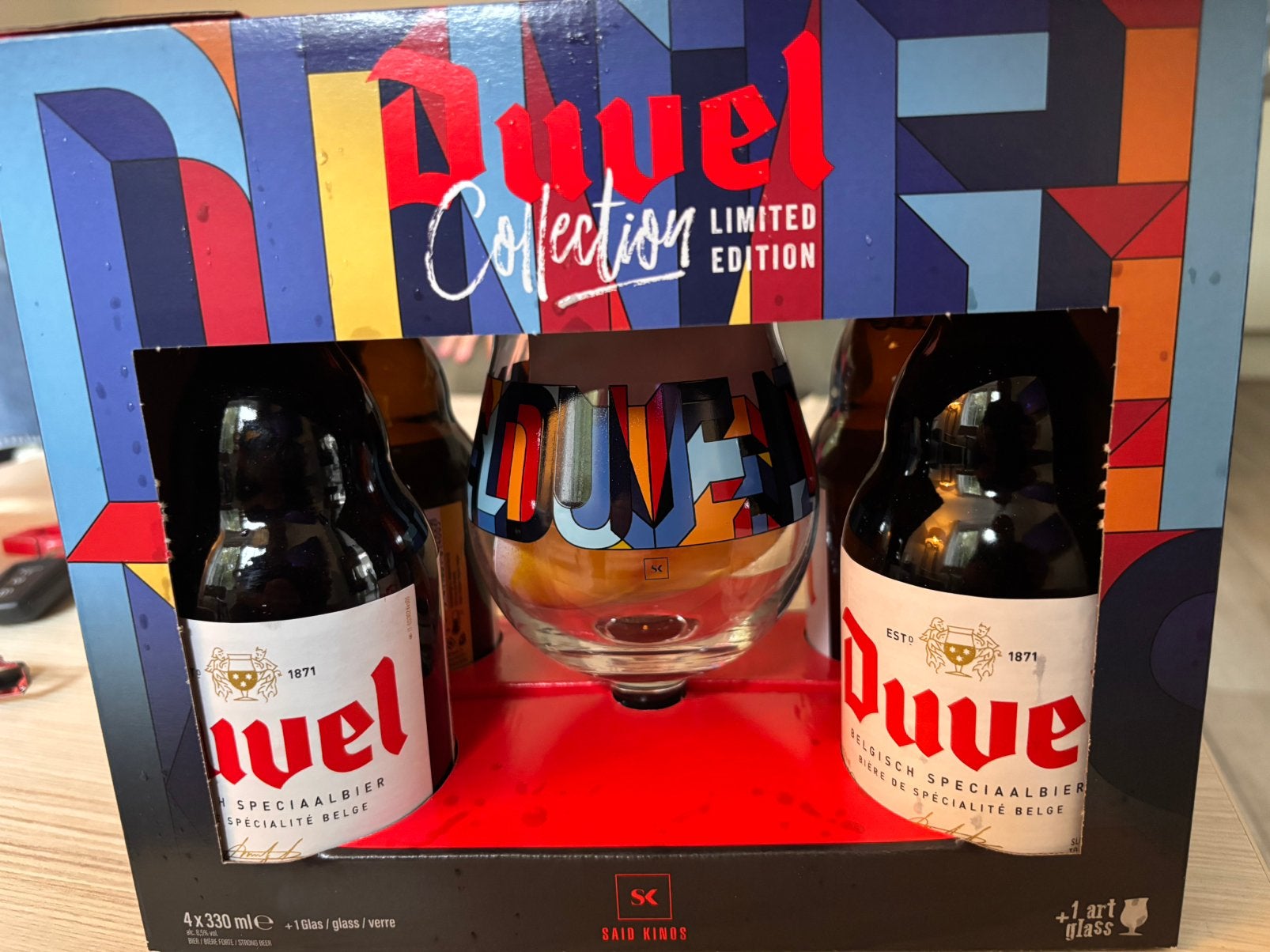 Coffret cadeau Devil Said Kinos, Collections, Enlèvement, Bouteille(s), Duvel