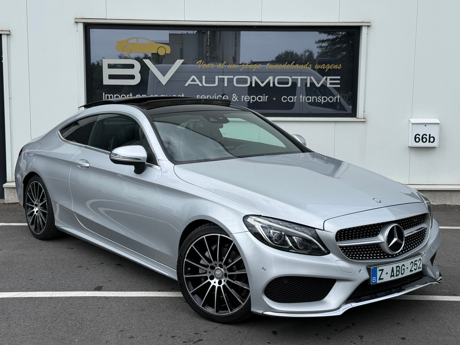 MERCEDES C220 W205 COUPE - PANO - CAMERA - AUTOMAAT, Auto's, Automaat, 4 zetels, Achterwielaandrijving, Euro 6