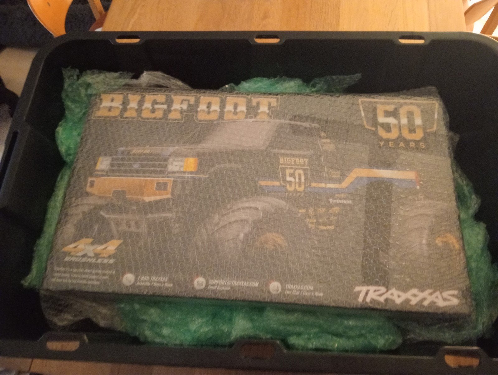 traxxas r/c 1:10  BIGFOOT 50 YEARS LIMITED EDITION RTR, Hobby en Vrije tijd, Ophalen of Verzenden