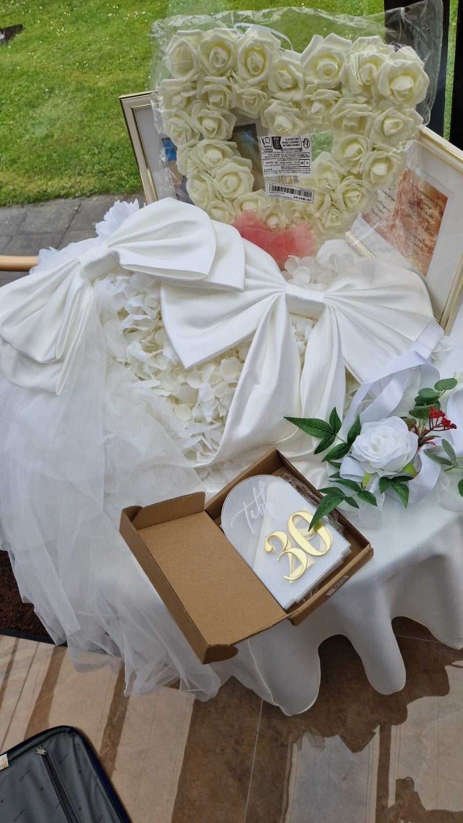 Lot de décorations pour Mariage