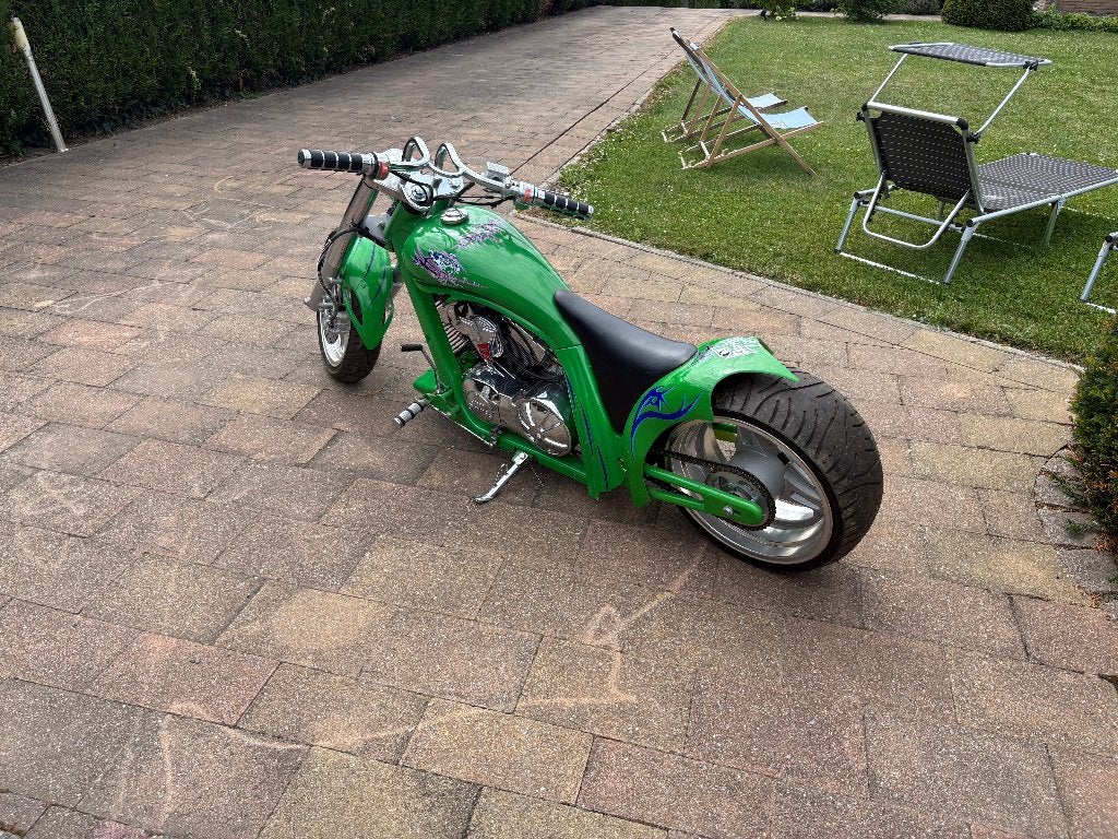 Chopper Custom 125cc Look Harley, Motoren, 2 cilinders, Occasion, Chopper, Particulier