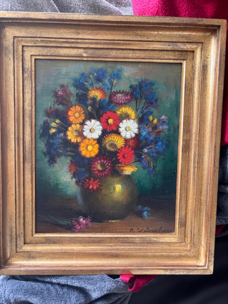 Charmant schilderijtje van A. Waterschoot, Antiek en Kunst, Ophalen