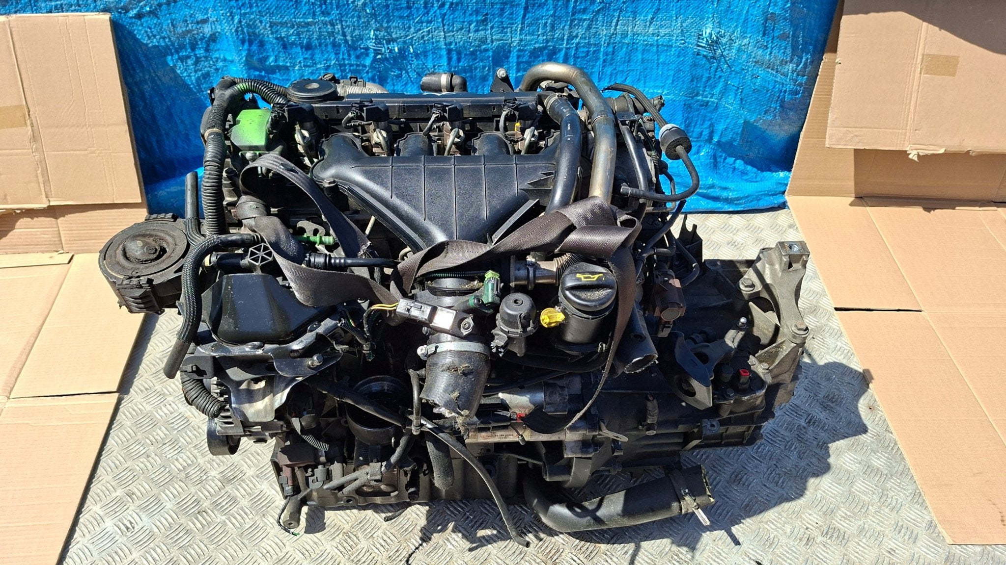 Moteur D4204T Nu V50 S40 VOLVO C30, Verzenden, Gebruikt, Overige automerken