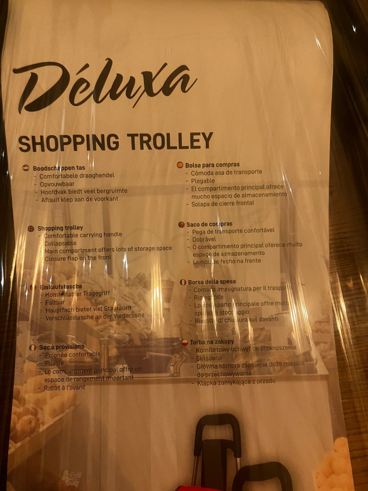 Winkel trolley, Ophalen, Nieuw