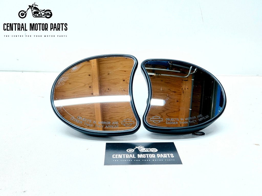 Set de rétroviseurs noirs Street Glide 2014-2023 - 2, Motos, Enlèvement ou Envoi, Utilisé