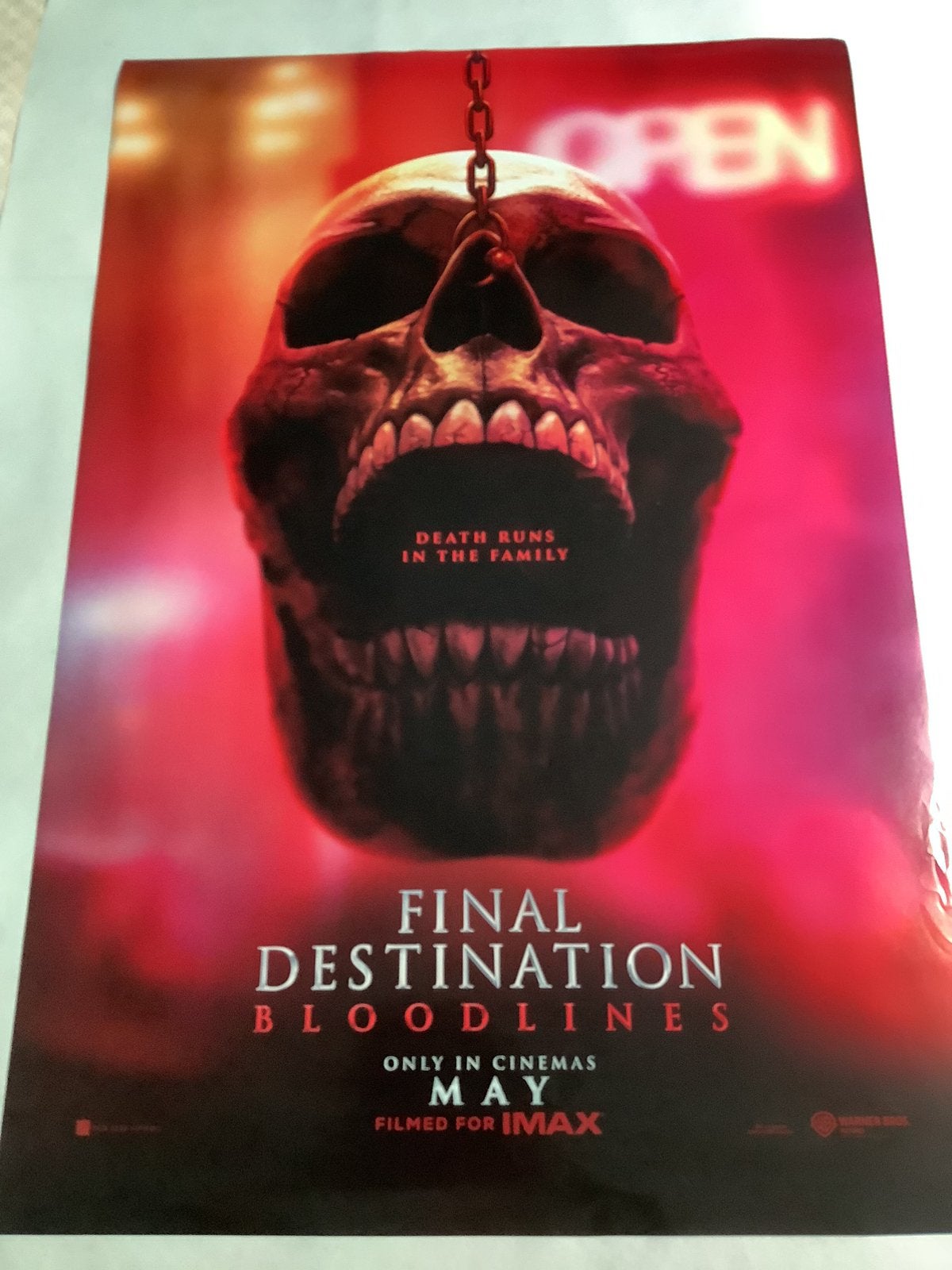 FINAL DESTINATION  USA FILMPOSTER, Ophalen of Verzenden