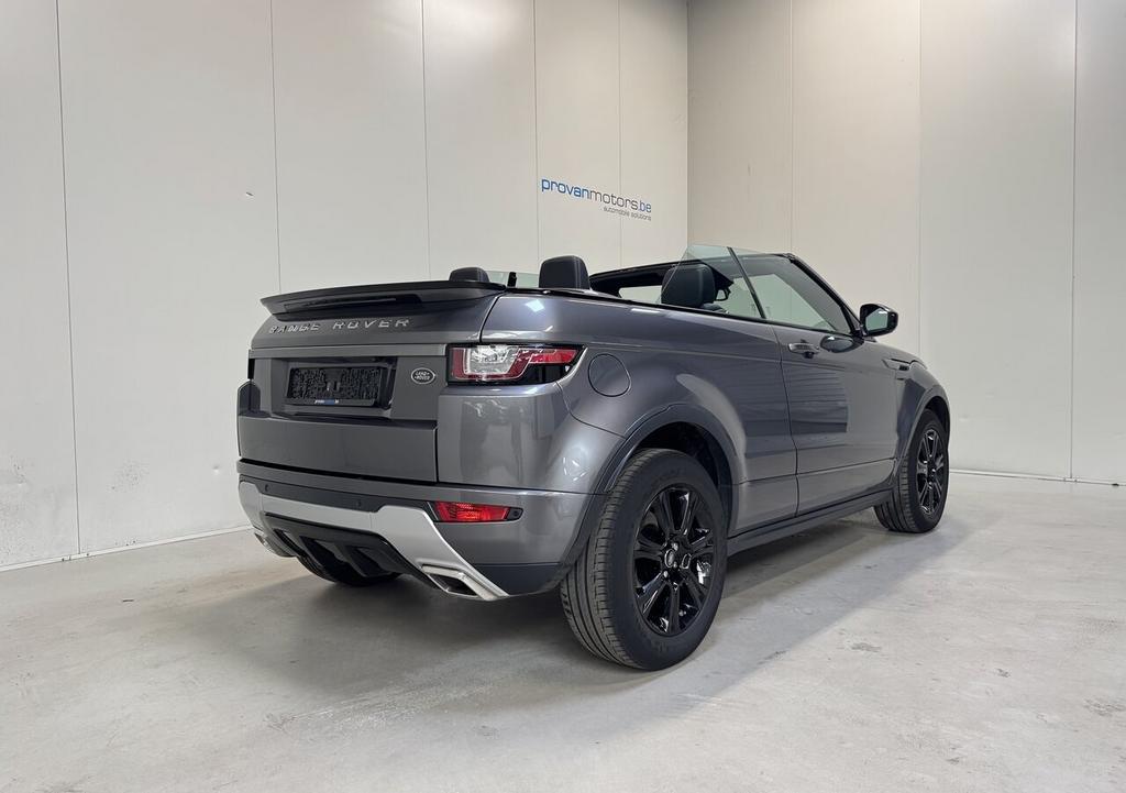 Land Rover Range Rover Evoque Cabrio 2.0d AWD Autom. - GPS, Autos, 0 kg, Argent ou Gris, Achat, Euro 6