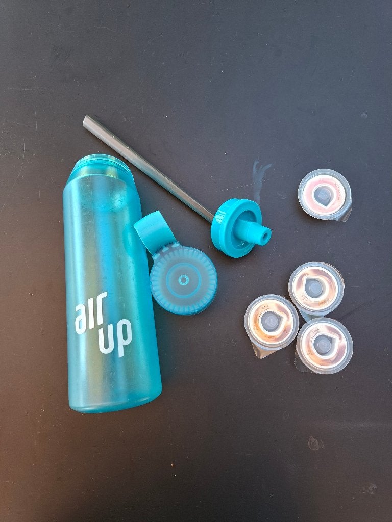 drinkbus Air Up + pods, Sport en Fitness, Drinkbussen, Ophalen, Zo goed als nieuw