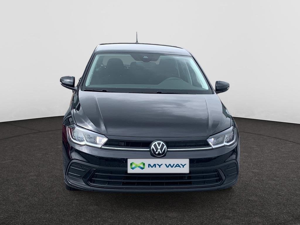 Volkswagen Polo Polo 1.0 TSI Life Business OPF, https://public.car-pass.be/vhr/ae456935-d0ea-40bc-ac2e-435b6a365844, Zwart, Handgeschakeld
