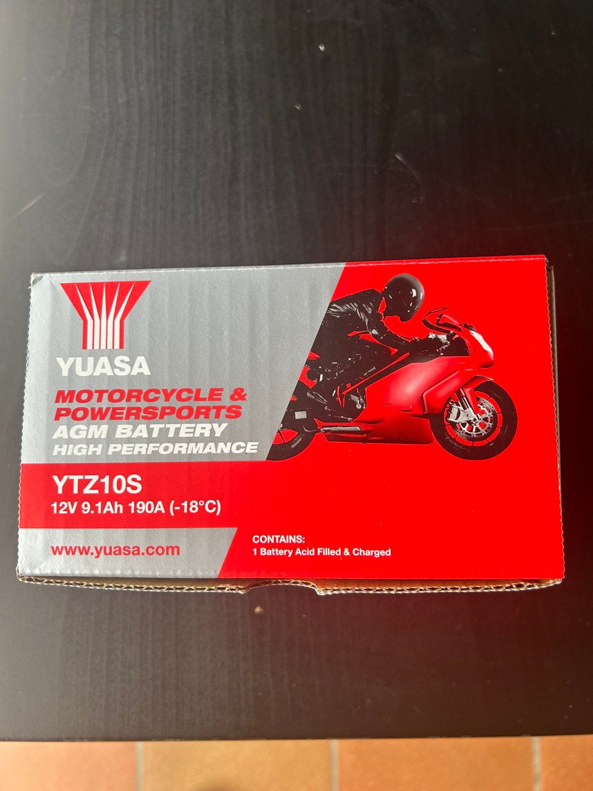 Motorbatterij Yuasa YTZ10S, Motoren, Ophalen, Nieuw