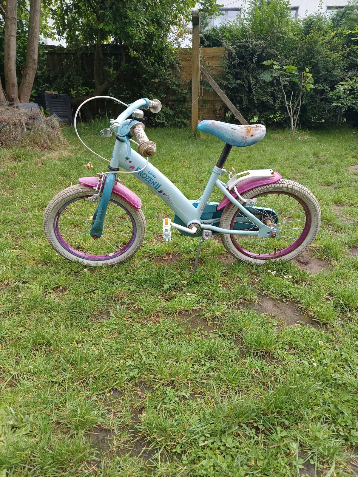Meisjesfiets, Ophalen