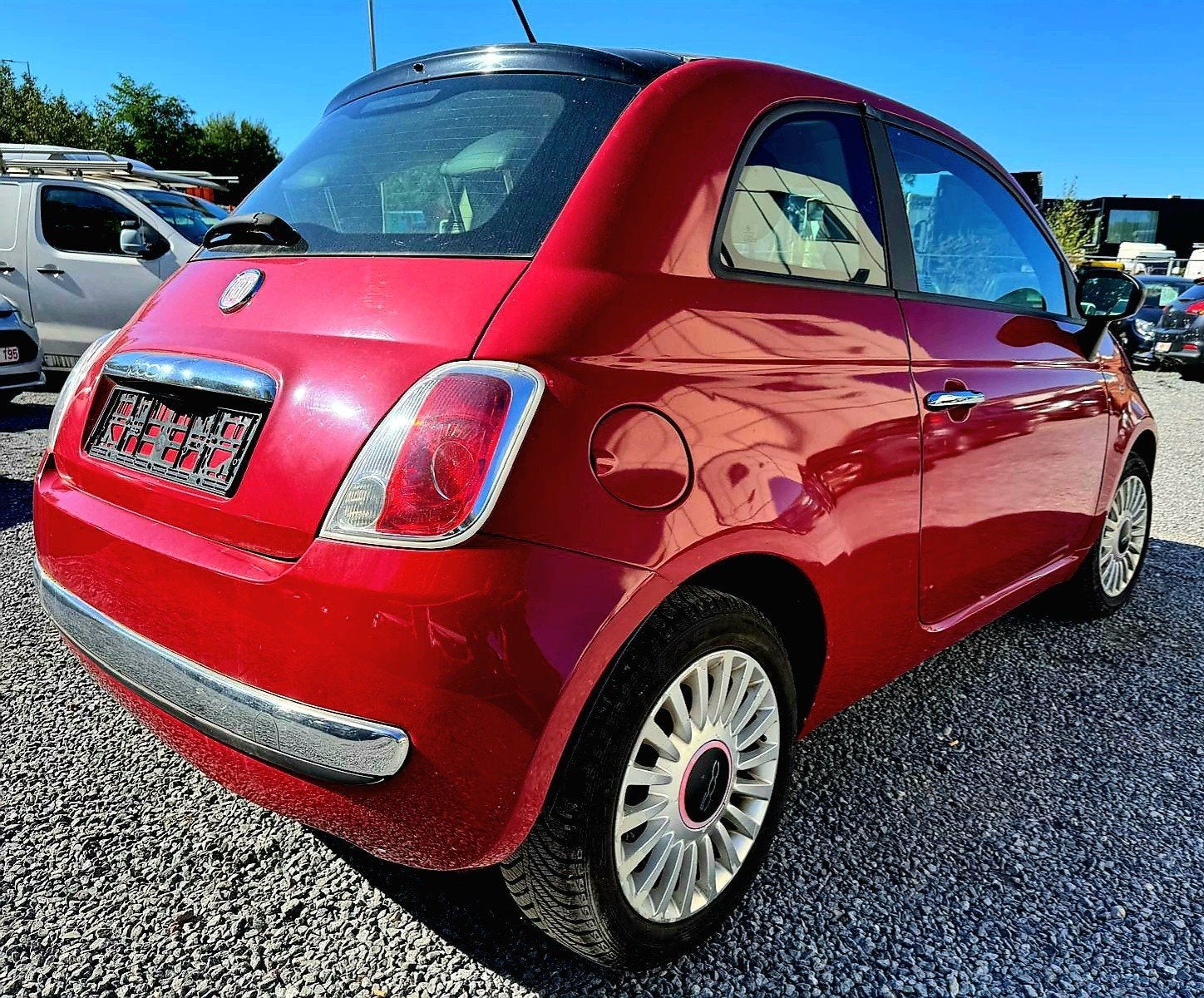 Fiat 500 benzine, Auto's, Voorwielaandrijving, Stof, Zwart, 4 cilinders