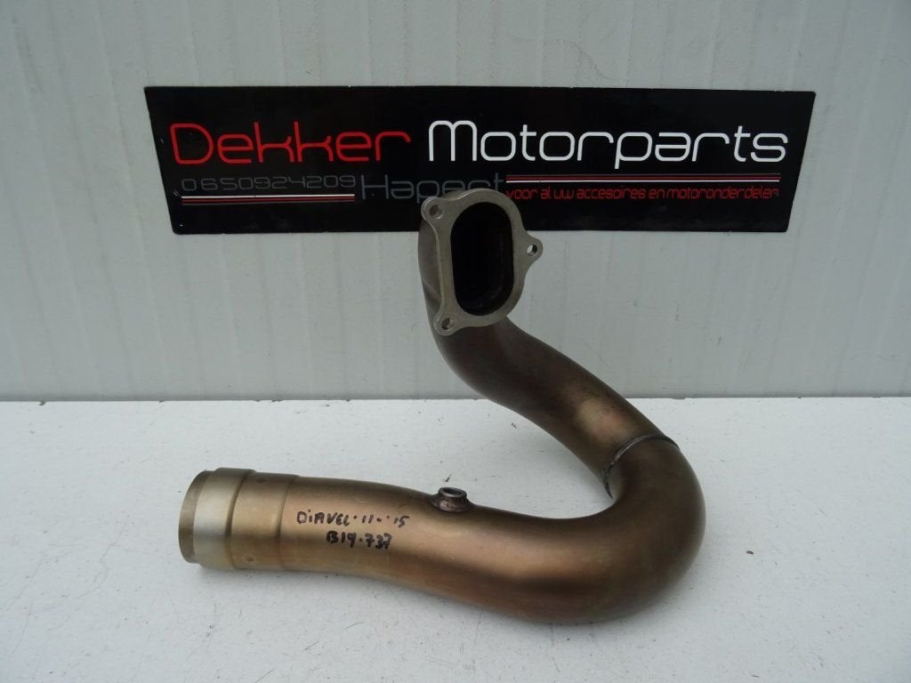 Voorste Uitlaat Bocht / Exhaust pipe Ducati Diavel 1200 2011, Neuf, -, -, -