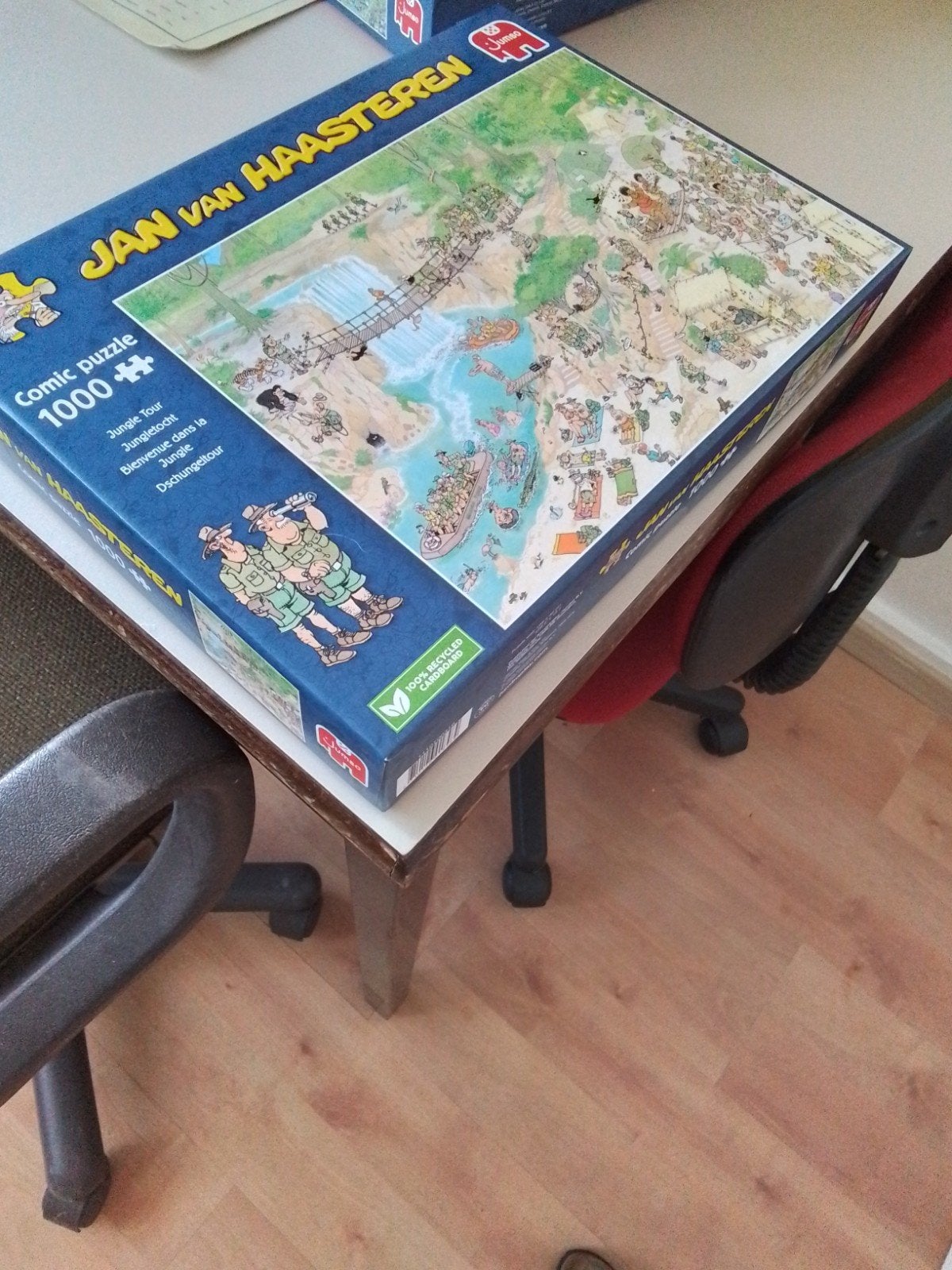puzzel jan van haasteren.  1000 stuk, Enlèvement