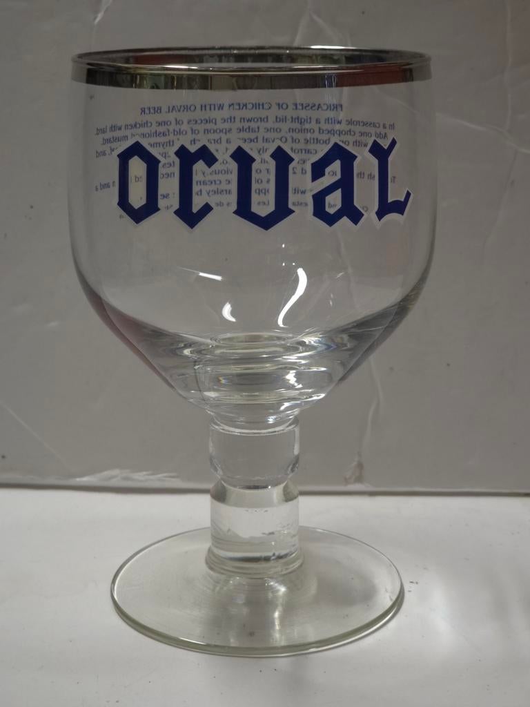 Verre à bière Orval hotel Sheraton recette en anglais, Enlèvement ou Envoi