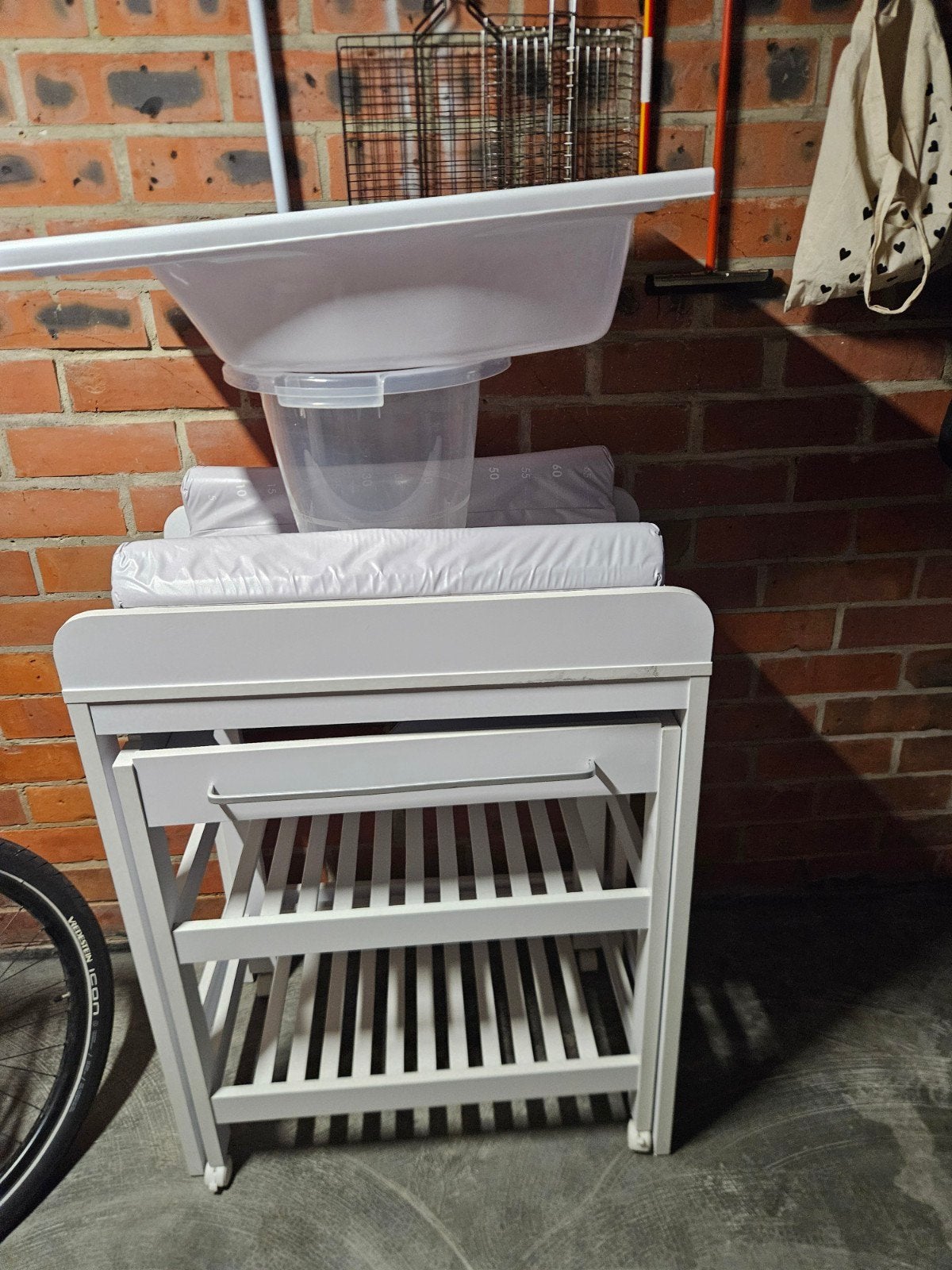 Verschoontafel met badje, Ophalen of Verzenden