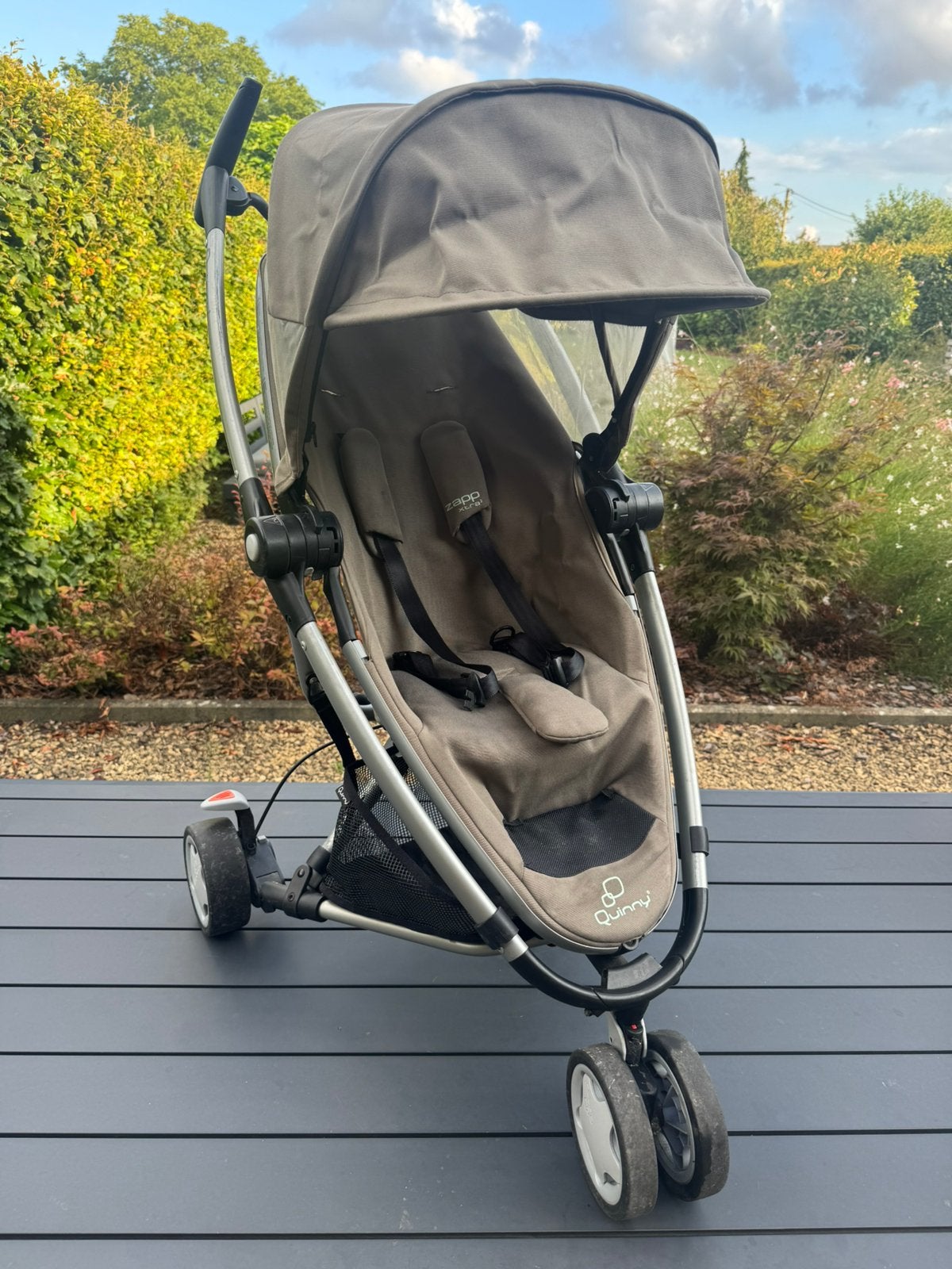 Poussette canne Quinny Zapp Xtra 2 - Gris, Enlèvement, Utilisé, Autres marques