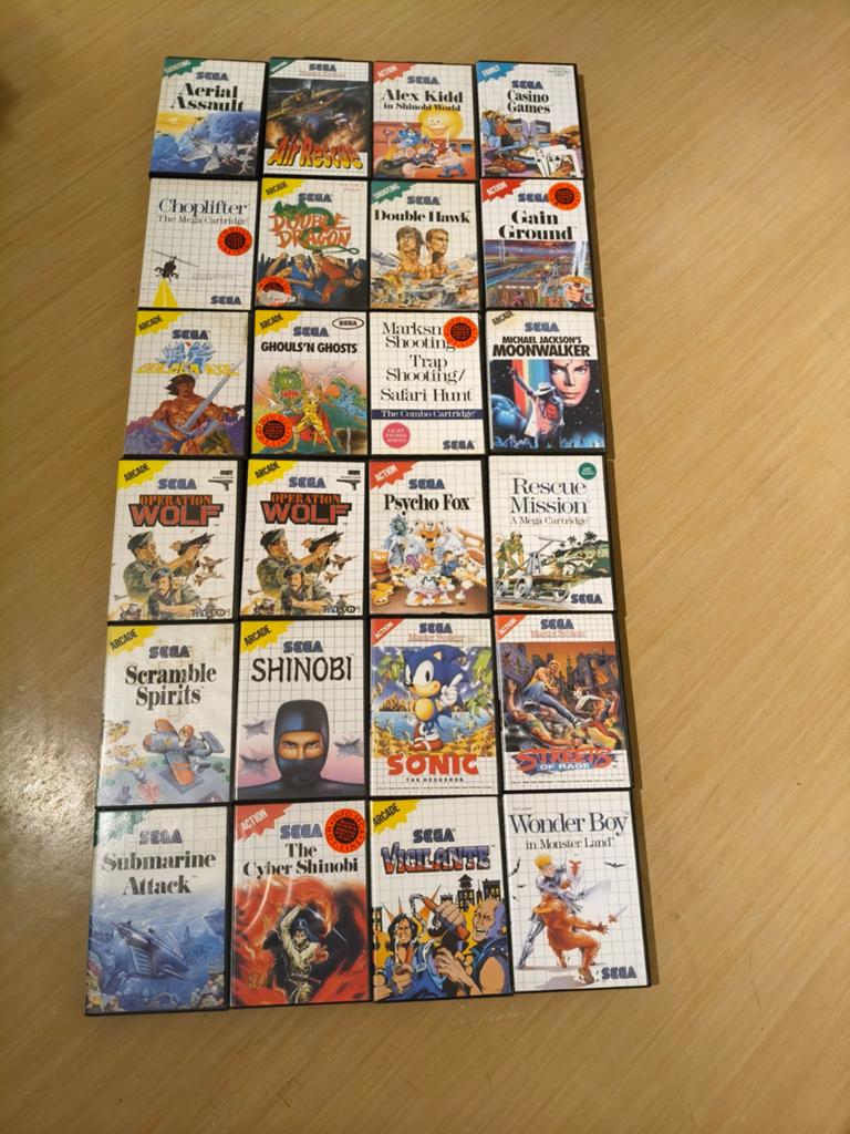 Sega Master System spellen, Games en Spelcomputers, Games | Sega, Ophalen of Verzenden, Gebruikt, Master System