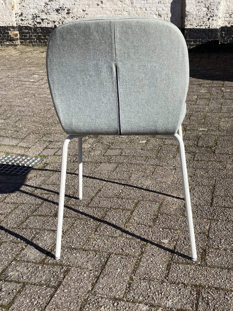 4 Ikea stoelen, Ophalen, Zo goed als nieuw, Grijs, Stof