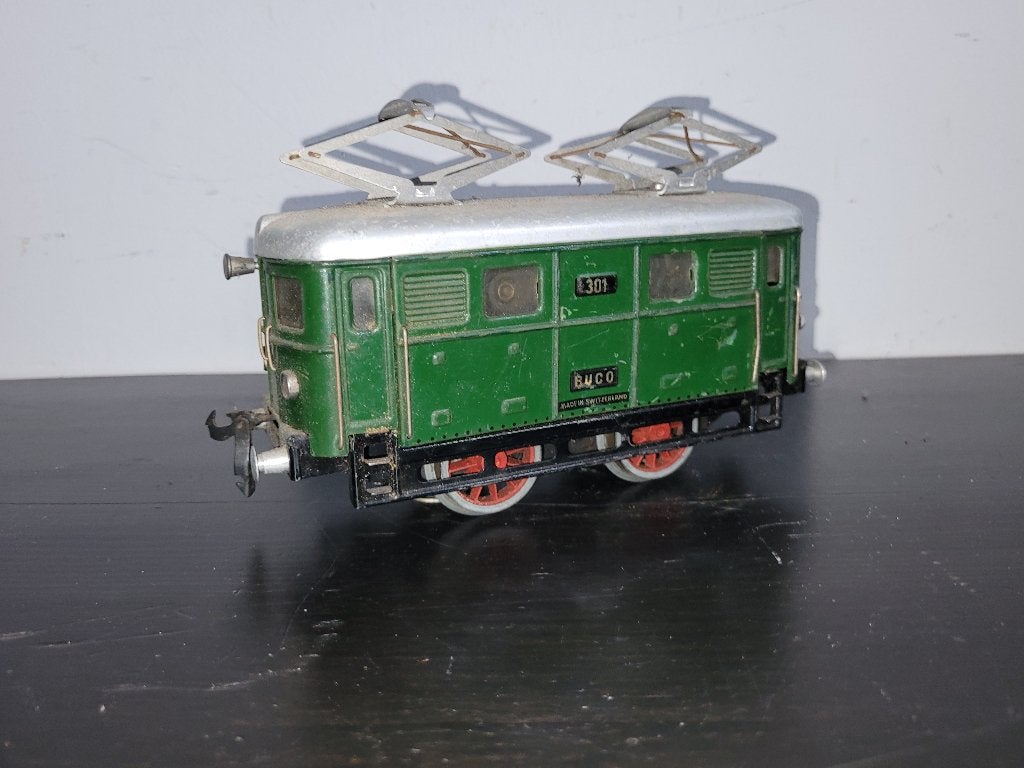 ancien locomotive Buco 301 échelle O Suisse, Enlèvement ou Envoi, Utilisé, Locomotive, Autres marques