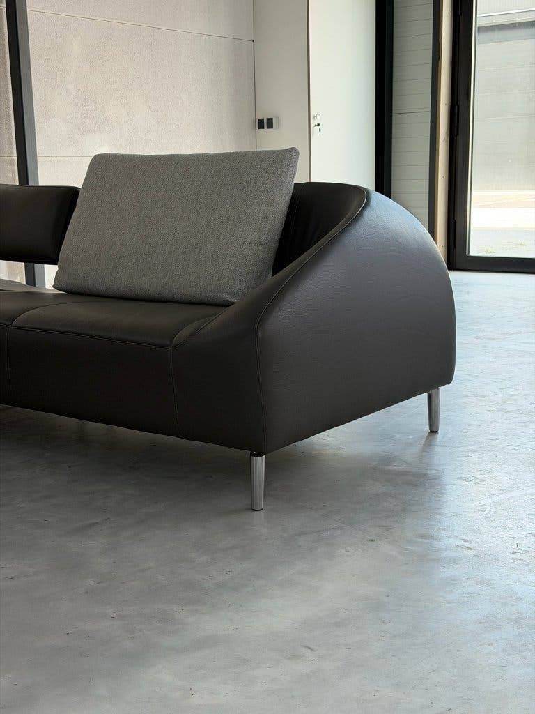 Canapé d'angle Leolux Vol de Reve - comme neuf, Synthétique, 150 cm ou plus, Rolf Benz Montis Jori Artifort Pode, Comme neuf