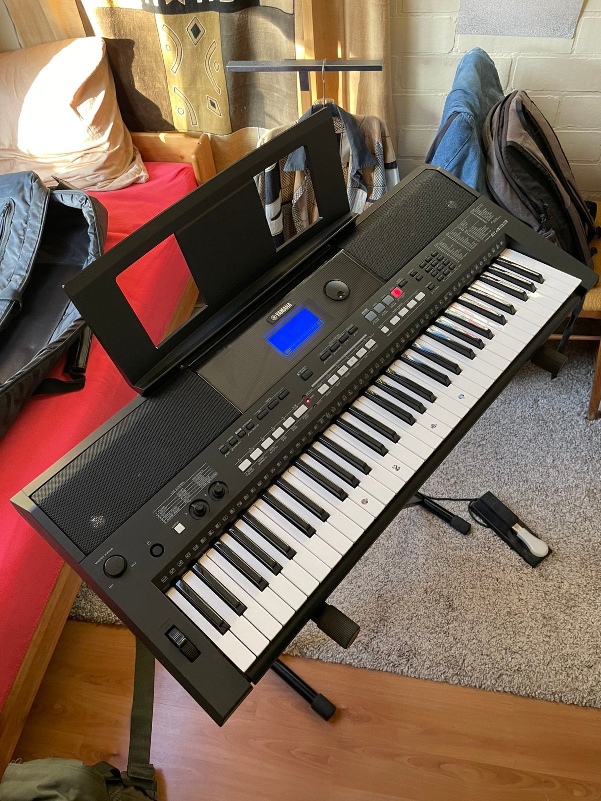 Yamaha PSR E433 Keyboard, Musique & Instruments, Claviers, Enlèvement, Comme neuf, Yamaha