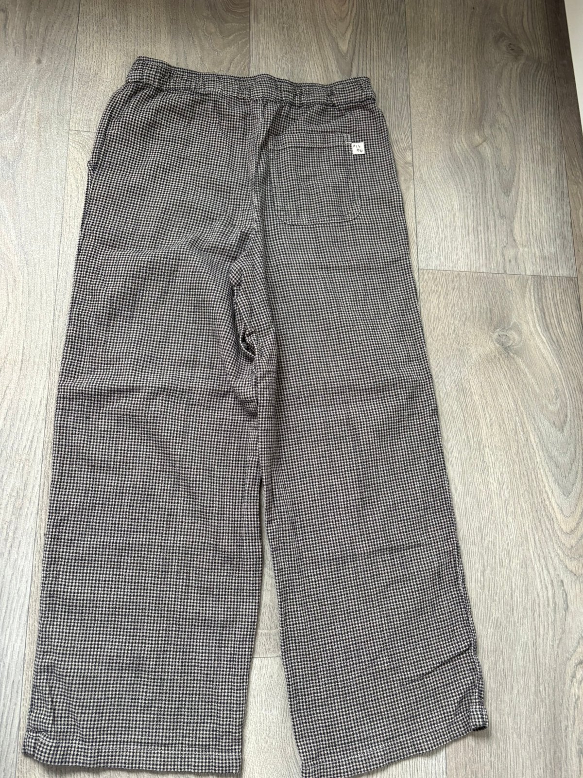 Geruit broekje, Kinderen en Baby's, Kinderkleding | Maat 134, Ophalen, Gebruikt, Meisje, Broek