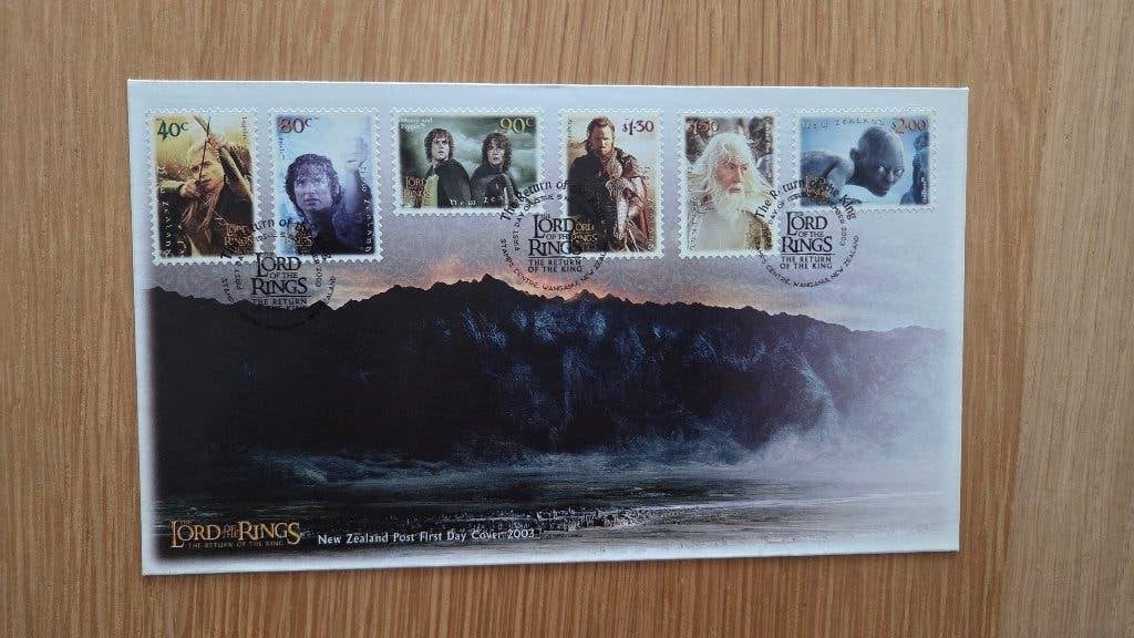 Lord of the Rings First Day Cover (2003) - New Zealand Post, Ophalen of Verzenden, Nieuw