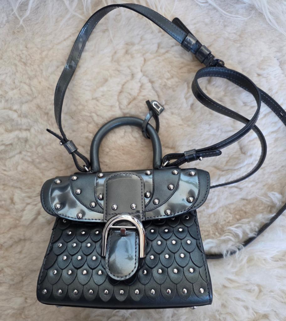 Delvaux brillant zwart mini limited edition origineel, Handtassen en Accessoires, Tassen | Damestassen, Verzenden, Zwart
