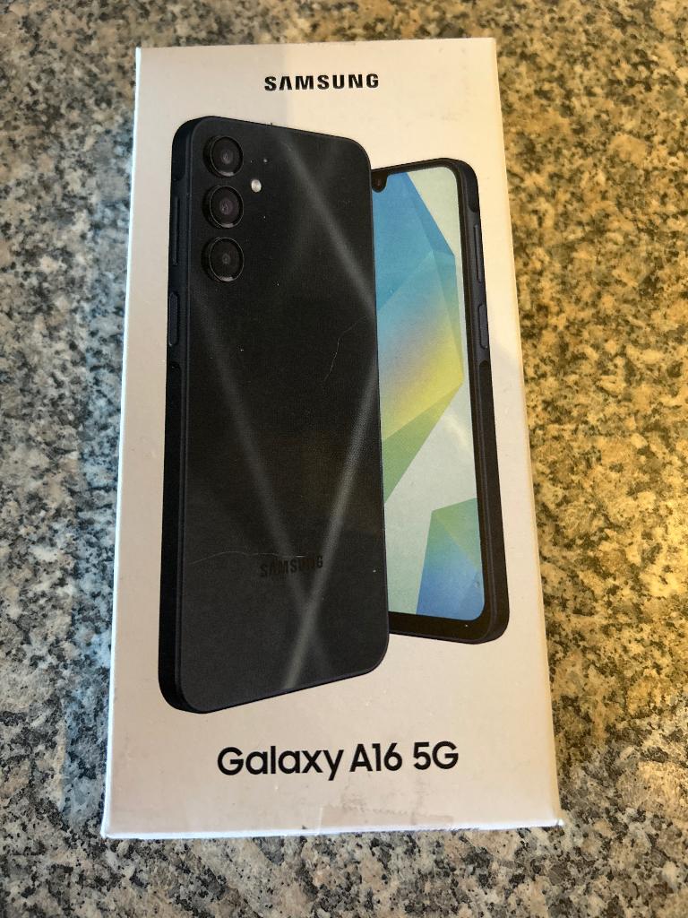 Samsung  Galaxy A16, Telecommunicatie, Mobiele telefoons | Samsung, Zwart, Touchscreen, Nieuw, Ophalen of Verzenden