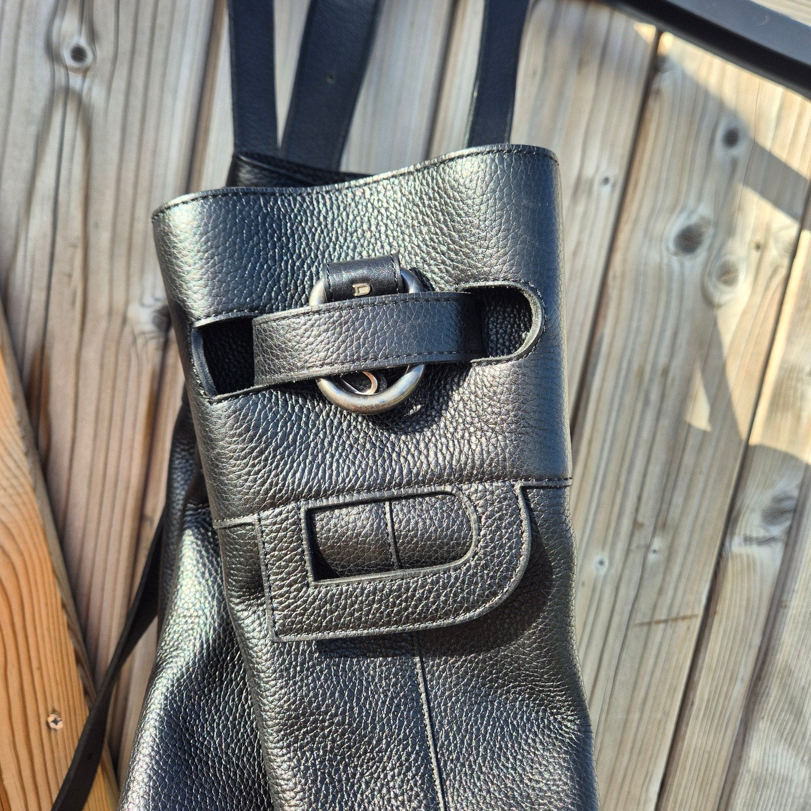 Vintage Delvaux "catogan", Kleding | Dames, Ophalen of Verzenden, Zo goed als nieuw, Delvaux, Echt leder