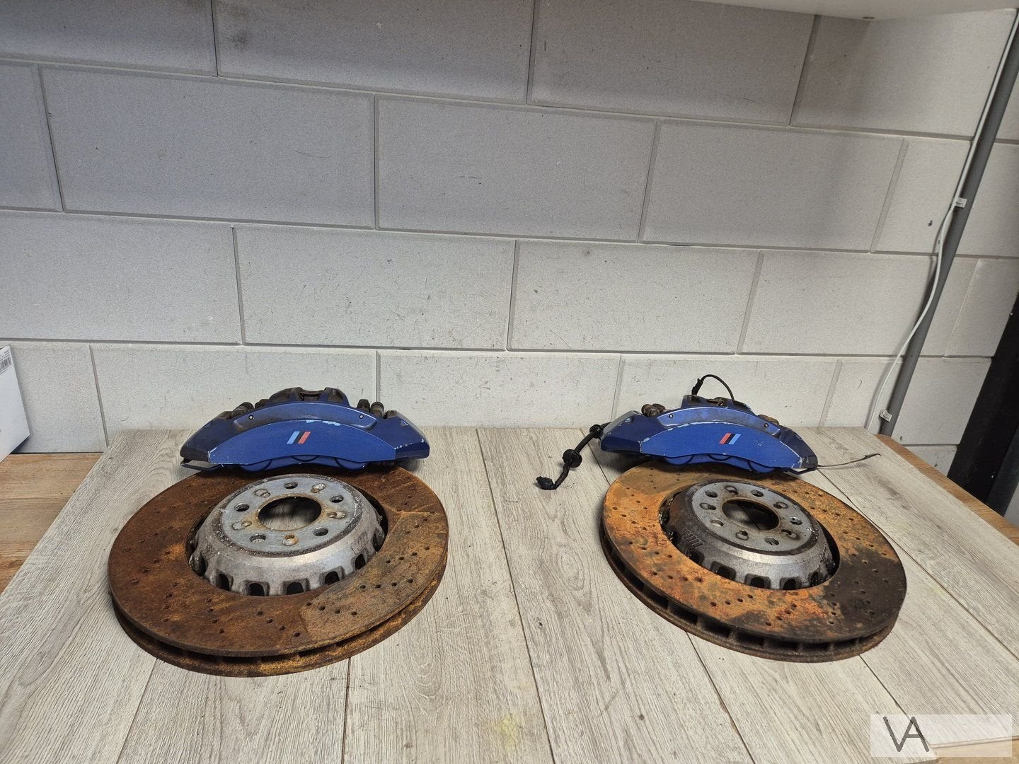 BMW f serie M remklauwen set 5 F10 6 pots met schijven €750, Auto-onderdelen, Gebruikt, -, -, Ophalen of Verzenden
