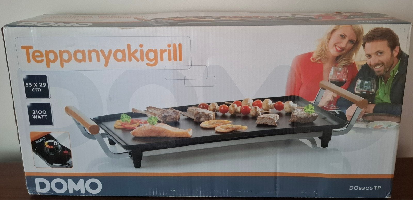Grill plaat Teppanyaki, Ophalen, Nieuw, Tafelgrill