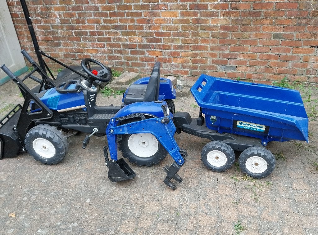 Tractor met veel speelmogelijkheden, Ophalen, Gebruikt, Trapvoertuig