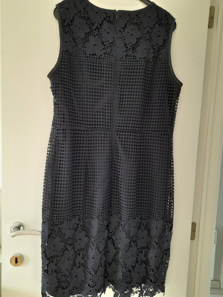 kleed in blauwe kant Gerry Weber, Kleding | Dames, Blauw, Maat 42/44 (L), Ophalen of Verzenden, Zo goed als nieuw