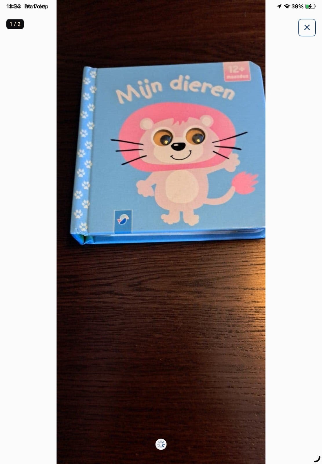 Kinderboekje mijn dieren, Ophalen, Zo goed als nieuw