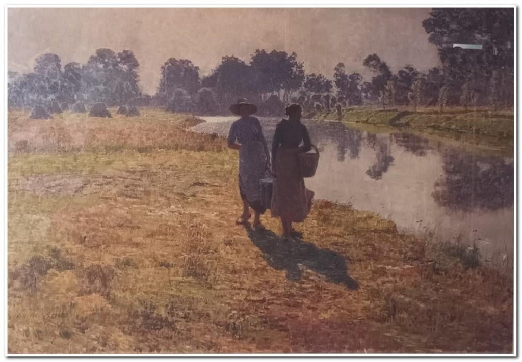 Emile Claus (1849-1924) - HQ glicee print op papier, Ophalen