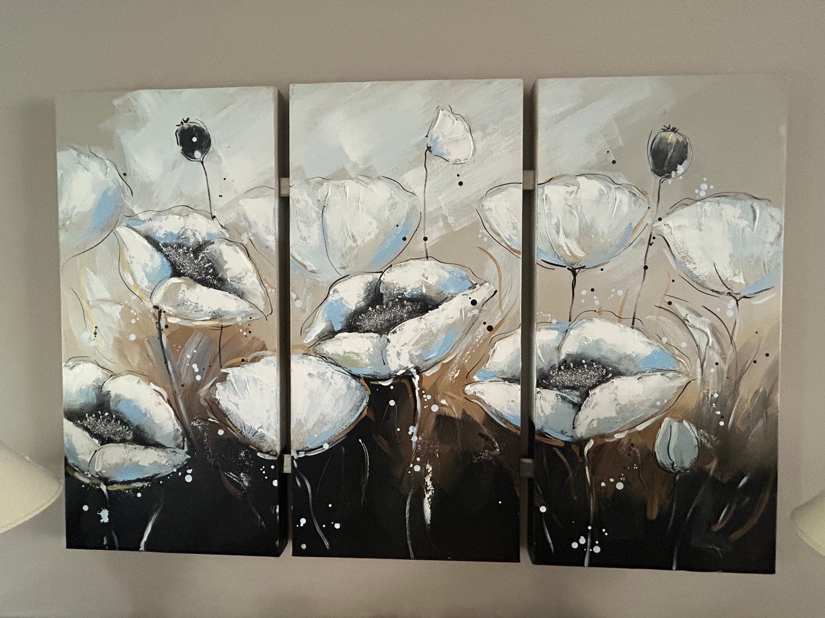 Drieluik schilderij, Antiek en Kunst, Ophalen