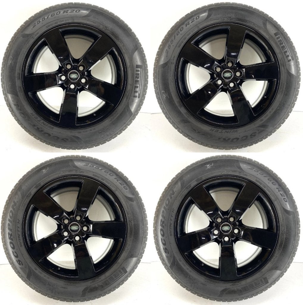 LAND ROVER DEFENDER 20 inch VELGEN BLACK STYLE 5098, Enlèvement, Utilisé, 20 pouces, Véhicule tout-terrain