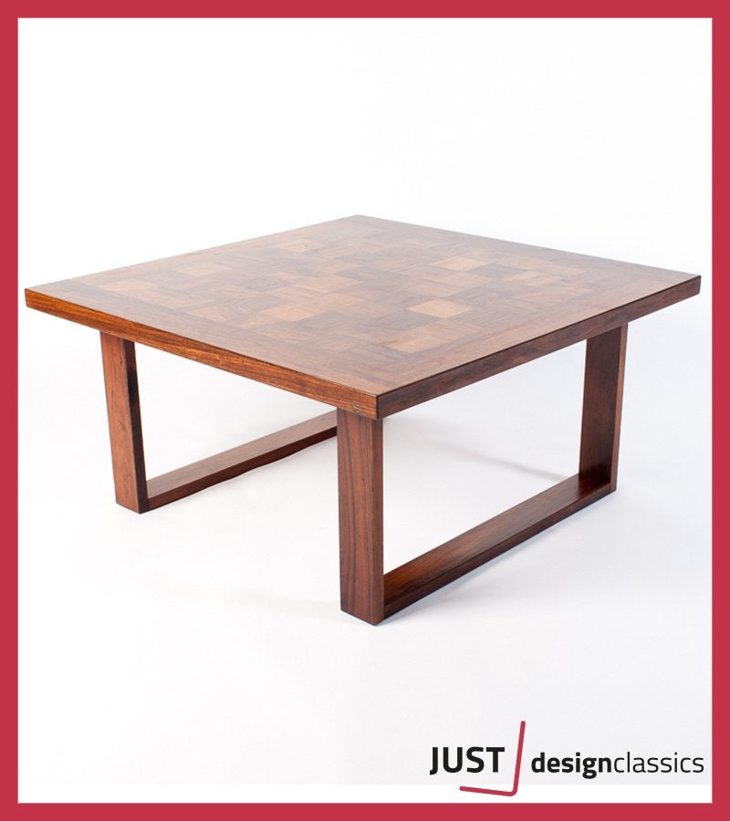 AANBIEDING!!! Cado Cadovius Chessboard Table Vintage 70's, Maison & Meubles, Enlèvement, Utilisé, Bois