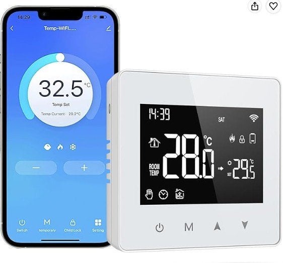 smart thermostaat, Ophalen of Verzenden, Slimme thermostaat, Nieuw